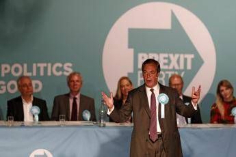 Trionfa il Brexit Party Trionfa il Brexit Party
