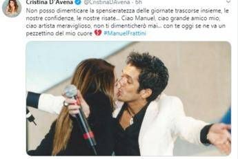 Da Fiorello ai Pooh, l'abbraccio social per Manuel Frattini Da Fiorello ai Pooh, l'abbraccio social per Manuel Frattini