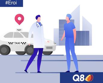Coronavirus, su Free Now iniziativa per corse taxi gratis a personale sanitario