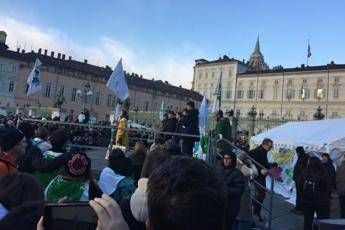 Greta a Torino: Non dobbiamo fermarci Greta a Torino: Non dobbiamo fermarci