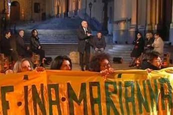 Scontro tra Giletti e sindaco Mezzojuso Scontro tra Giletti e sindaco Mezzojuso