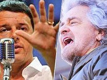 A un mese dal voto, sondaggisti: Grillo vola, ma è sfida a due con Renzi A un mese dal voto, sondaggisti: Grillo vola, ma è sfida a due con Renzi