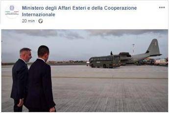 Attentato Iraq, a Ciampino C130 con 5 militari italiani feriti Attentato Iraq, a Ciampino C130 con 5 militari italiani feriti