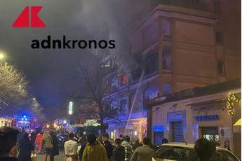 Roma, incendio in appartamento: salvata 40enne Roma, incendio in appartamento: salvata 40enne