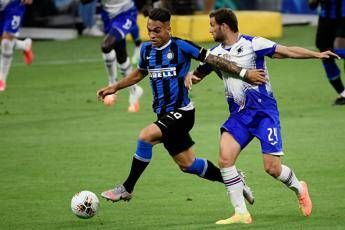 L'Inter rivede Juve e Lazio, 2-1 con la Sampdoria L'Inter rivede Juve e Lazio, 2-1 con la Sampdoria