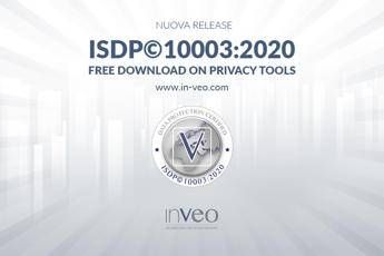 Nuova versione Isdp©10003:2020 per valutazione conformità al Gdpr Nuova versione Isdp©10003:2020 per valutazione conformità al Gdpr