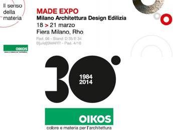 Oikos al MADE di Milano. Innovazione, Sostenibilità, Bellezza. Oikos al MADE di Milano. Innovazione, Sostenibilità, Bellezza.