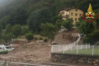 Esondazioni e frane nel Lecchese