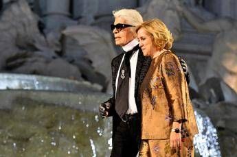 Silvia Venturini Fendi: Che orgoglio sfilare a Fontana di Trevi Silvia Venturini Fendi: Che orgoglio sfilare a Fontana di Trevi