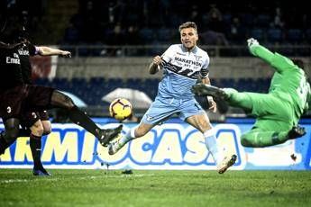 Lazio salva in extremis: 1-1 col Milan Lazio salva in extremis: 1-1 col Milan