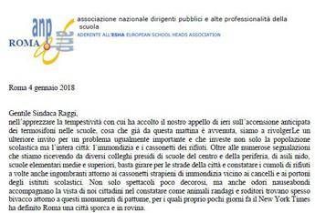 Rifiuti, la lettera dei presidi a Raggi Rifiuti, la lettera dei presidi a Raggi
