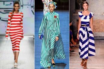 Maxi righe e bande multicolor, la primavera veste alla marinara Maxi righe e bande multicolor, la primavera veste alla marinara