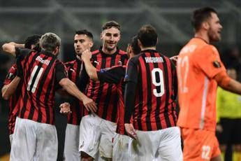 Il Milan travolge il Dudelange 5-2 Il Milan travolge il Dudelange 5-2