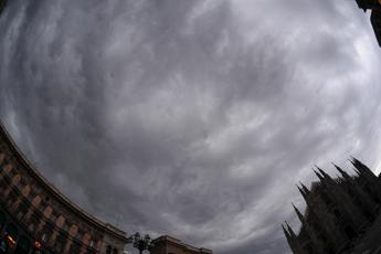 Mezza Italia a rischio nubifragi