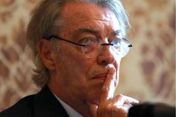 Moratti: Scudetti Juve sono 36. E sui social 'torna' Calciopoli Moratti: Scudetti Juve sono 36. E sui social 'torna' Calciopoli