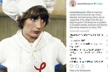 Addio a Penny Marshall, star di 'Laverne & Shirley' Addio a Penny Marshall, star di 'Laverne & Shirley'