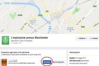 Attivo su Facebook il 'Safety Check' Attivo su Facebook il 'Safety Check'