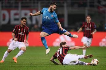 Milan al tappeto con l'Arsenal Milan al tappeto con l'Arsenal