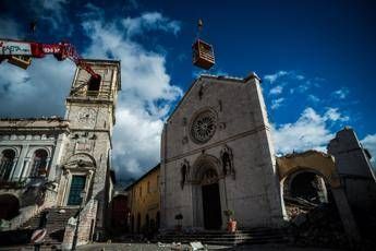 Norcia trema, quattro scosse in poche ore