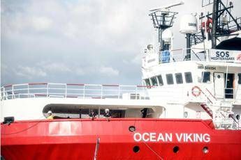 Ocean Viking a Pozzallo