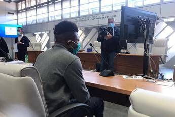 Caso Pamela, Oseghale in aula per dichiarazioni spontanee Caso Pamela, Oseghale in aula per dichiarazioni spontanee