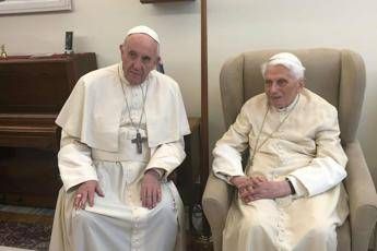Papa Francesco da Benedetto XVI per auguri Papa Francesco da Benedetto XVI per auguri