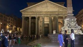 Roma, Comune e Acea inaugurano nuova illuminazione Pantheon Roma, Comune e Acea inaugurano nuova illuminazione Pantheon