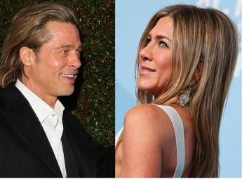 Brad Pitt e Jennifer Aniston, la foto che fa sognare i fan