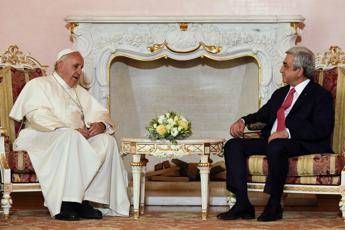 Papa in Armenia: Il 'Grande Male' vi ha colpito, genocidio per aberranti motivi Papa in Armenia: Il 'Grande Male' vi ha colpito, genocidio per aberranti motivi