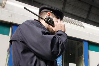 Sul treno senza biglietto aggredisce poliziotti a Termini