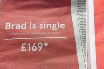 'Brad è single, signore volate a Los Angeles': lo spot della Norwegian impazza sul web 'Brad è single, signore volate a Los Angeles': lo spot della Norwegian impazza sul web