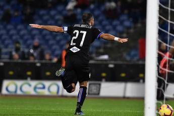 Premio Puskas, Quagliarella in corsa per gol di tacco al Napoli Premio Puskas, Quagliarella in corsa per gol di tacco al Napoli
