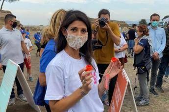 Roma, per i 10 anni di Retake Raggi al Parco degli Acquedotti Roma, per i 10 anni di Retake Raggi al Parco degli Acquedotti