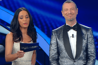 Sanremo, Rula ad Amadeus: Cerchiamo di non fare gaffe Sanremo, Rula ad Amadeus: Cerchiamo di non fare gaffe