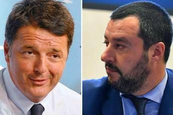 Botta e risposta Salvini-Renzi