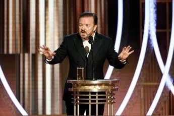Golden Globes, Ricky Gervais insulta tutti Golden Globes, Ricky Gervais insulta tutti