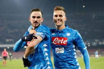 Napoli si impone, 3-0 al Salisburgo Napoli si impone, 3-0 al Salisburgo