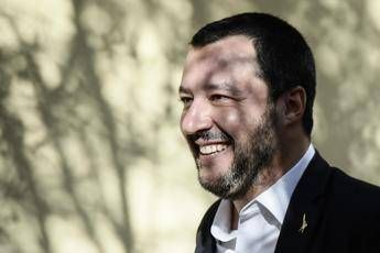 Salvini: Mia figlia ha detto 'papà fa il poliziotto' Salvini: Mia figlia ha detto 'papà fa il poliziotto'