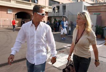 Michael Schumacher, la moglie Corinna lo ringrazia