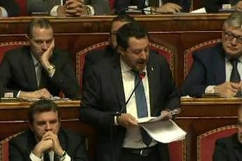 Caso Gregoretti, ok del Senato a processo per Salvini Caso Gregoretti, ok del Senato a processo per Salvini