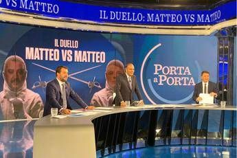 Renzi-Salvini, duello esplosivo Renzi-Salvini, duello esplosivo