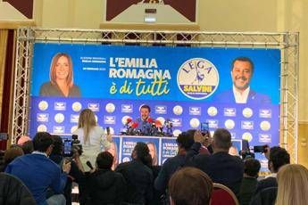 Regionali Emilia Romagna, Salvini: Ci ho messo sangue e anima Regionali Emilia Romagna, Salvini: Ci ho messo sangue e anima