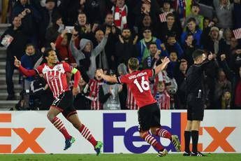 Europa League, Inter ko col Southampton, tris della Fiorentina allo Slovan Europa League, Inter ko col Southampton, tris della Fiorentina allo Slovan