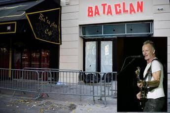 Sting Al Bataclan Concerto Per La Riapertura A Un Anno Dalla Strage