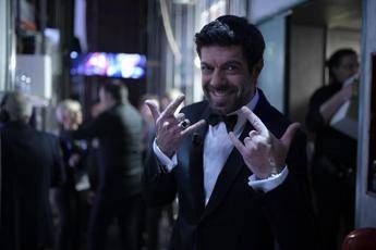 Favino: Che paura prima di uscire sul palco Favino: Che paura prima di uscire sul palco