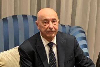 Libia, Saleh a Roma: Italia sostenga cessate il fuoco /Esclusiva Adnkronos Libia, Saleh a Roma: Italia sostenga cessate il fuoco /Esclusiva Adnkronos