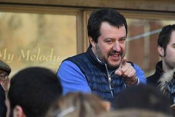 Bibbiano, Salvini attacca: Sardine squallide Bibbiano, Salvini attacca: Sardine squallide
