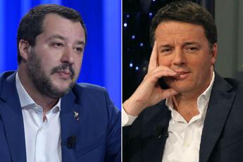 Salvini vs Renzi: Cambia idea tre volte al giorno