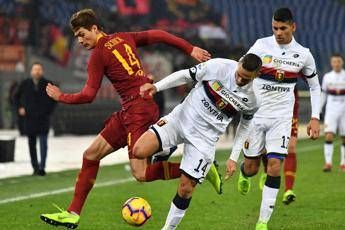 Rimonta e vittoria, la Roma batte il Genoa Rimonta e vittoria, la Roma batte il Genoa