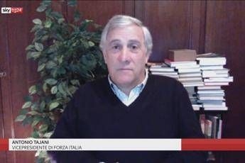 Tajani: Fi non voterà sfiducia a Gualtieri Tajani: Fi non voterà sfiducia a Gualtieri